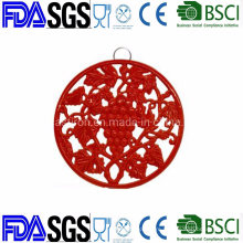 Spraying Plastic Cast Iron Trivet Customize Production